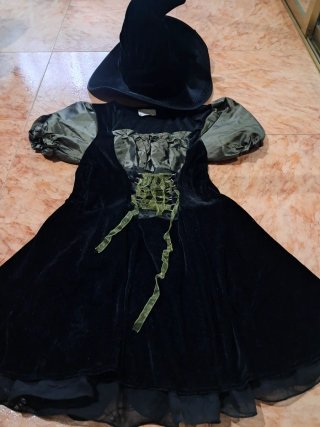 Disfraz de Bruja con Gorro