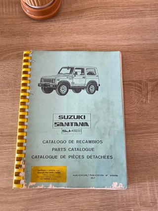 Catálogo de Recambios Suzuki Santana SJ410