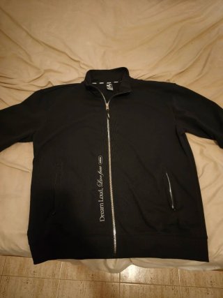 Jersey Joma Negro con Cremallera