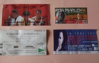 Lote de 4 Entradas de Conciertos