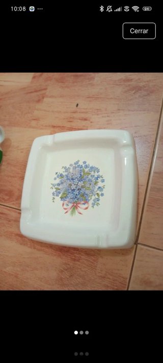 Cenicero Vintage Grande de Cerámica
