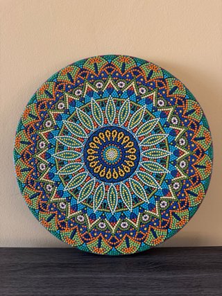 Cuadro Mandala Diamond Painting  30 x 30 cm