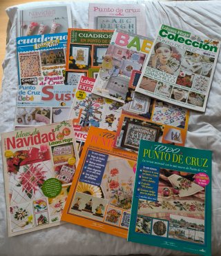 Revistas de punto de cruz
