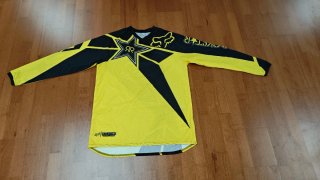 Camiseta de motocross Fox Rockstar talla M