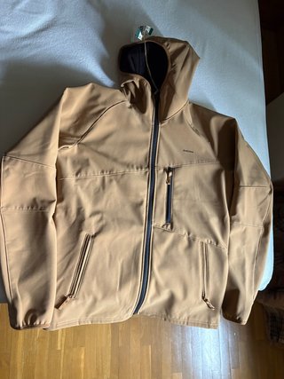 Chaqueta Softshell Quechua Marrón