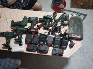 Lote de herramientas eléctricas Parkside