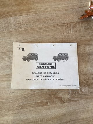 Catálogo de Recambios Suzuki Santana SJ410