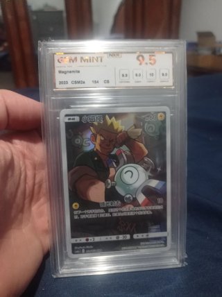 Magnemite Graduada 9.5 carta Pokémon
