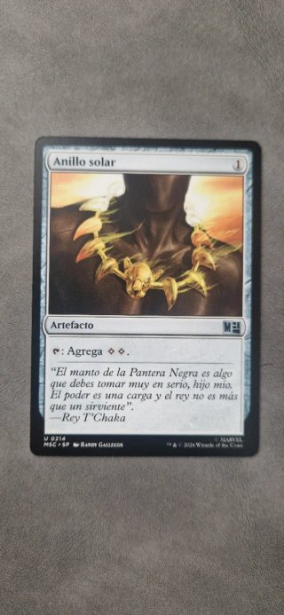 Carta Magic Anillo Solar (Sol Ring)