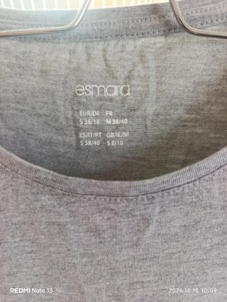 Vestido casual gris Esmara