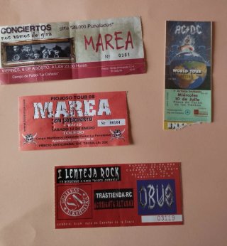 Lote de 4 Entradas de Conciertos
