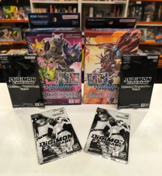 Digimon Starters decks st23 y st24 + regalos