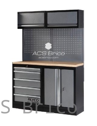 Conjunto Taller 2 Módulos S/Madera Alyco 199045