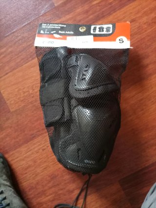 Set de 3 Protectores de Patinaje Oxelo Talla S