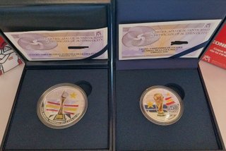 Pack Monedas Campeones del Mundo Plata