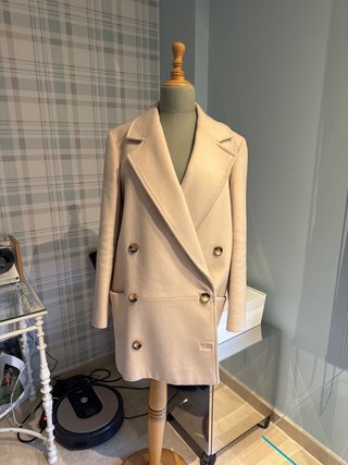 Abrigo de lana y cashmere Massimo Dutti