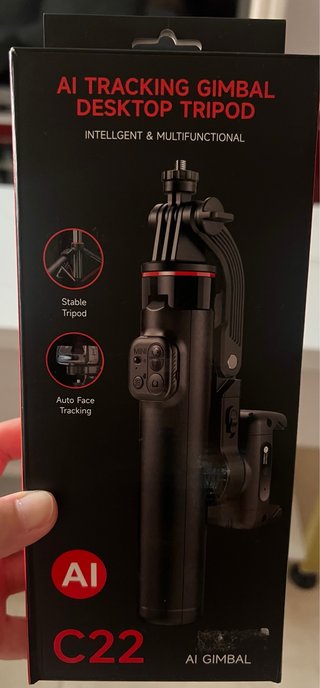 Estabilizador Gimbal C22 con Trípode. Sin abrir