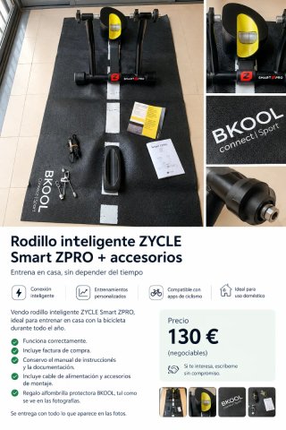 Rodillo Inteligente ZYCLE Smart ZPRO