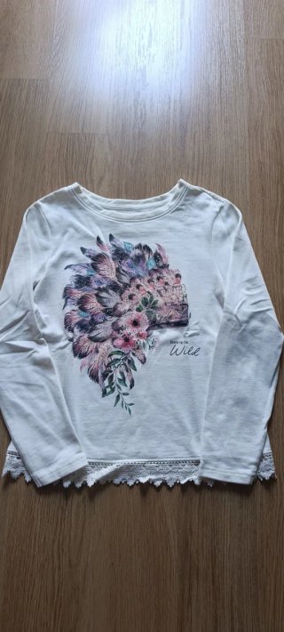Sudadera Springfield Boho Blanca