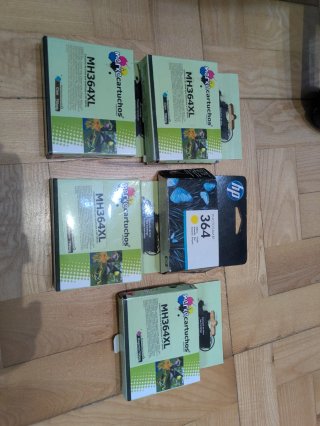 Cartuchos de Tinta HP 364 (5 unidades)