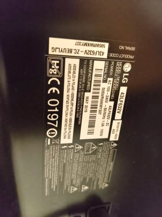 Televisión LG 43LF632V