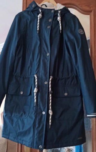 Parka Rainwear Acolchada Azul