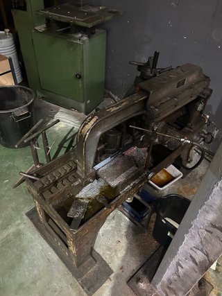 Sierra de cinta industrial para metal