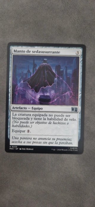 Carta Magic Manto de sedasusurrante