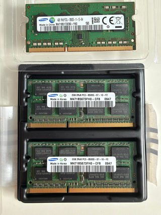 Pack 3 Módulos Memoria RAM Samsung