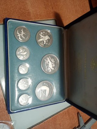 Colección Monedas de Plata Belize 1974