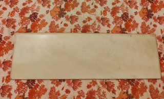 Lastra in marmo bianco 72x21 cm peso 8kg a € 30.