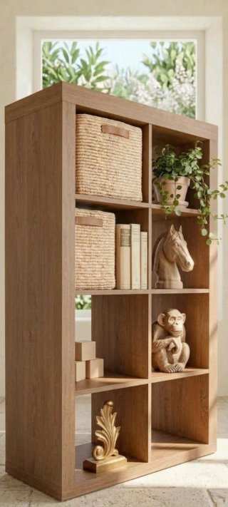 Estantería de madera