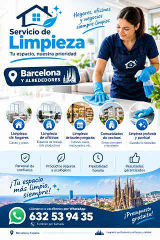 Limpieza profesional de pisos, oficinas, locale