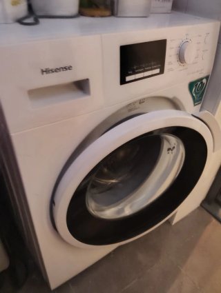 Lavadora Hisense Blanca