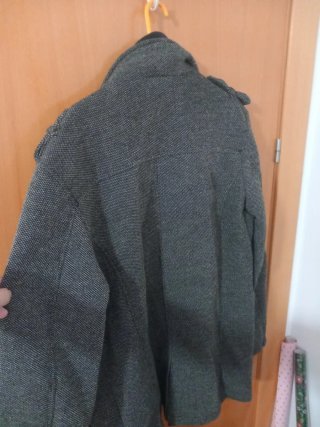 Chaquetón de hombre gris