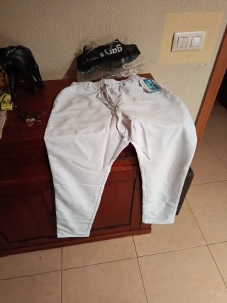 Pantalón de trabajo blanco Gary's Talla M