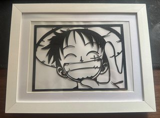 Cuadro de Luffy (One Piece) en Impresión 3D