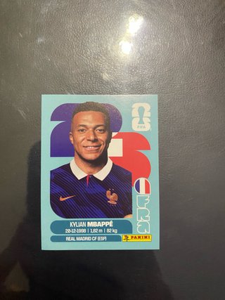 Cromo Panini Kylian Mbappé