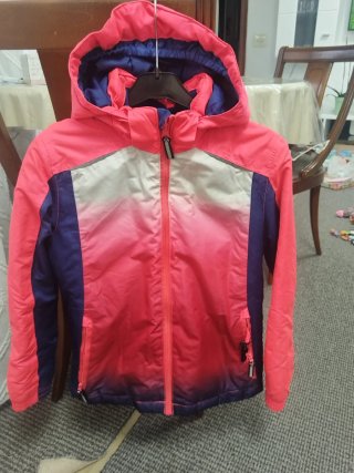 Chaqueta de Esquí Rosa y Azul