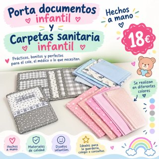 Carpeta Infantil Porta Documentos