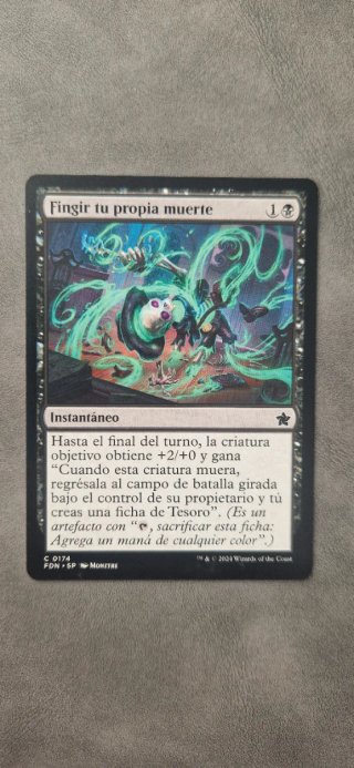 Carta Magic: Fingir tu propia muerte