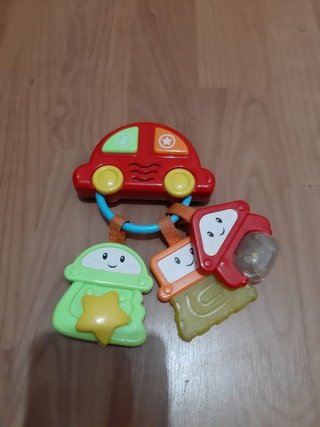Sonajero musical coche bebé