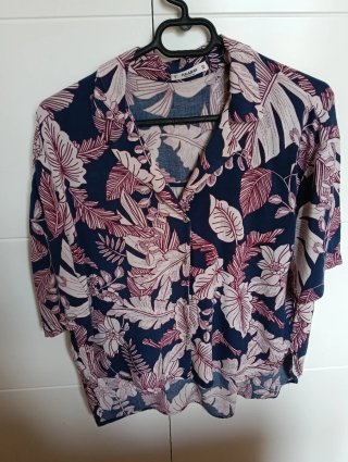 Camisa Pull&Bear Estampada Talla S