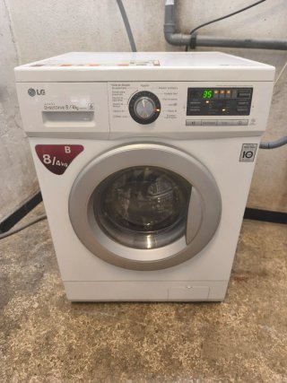 Lavadora Secadora LG DirectDrive 8kg/4kg