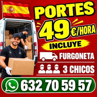 Mudanzas con furgoneta