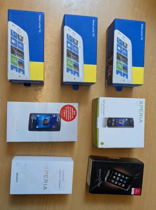Lote de 7 Teléfonos Móviles