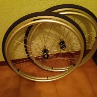 Par de Ruedas para Silla de Ruedas