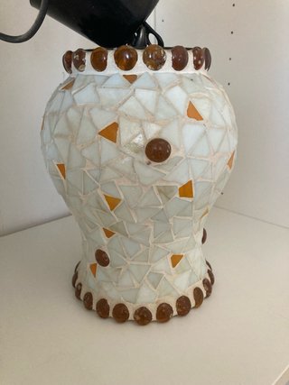 Lámpara Tiffany de mosaico