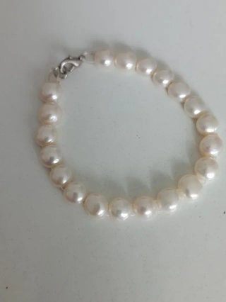 Pulsera de perlas naturales