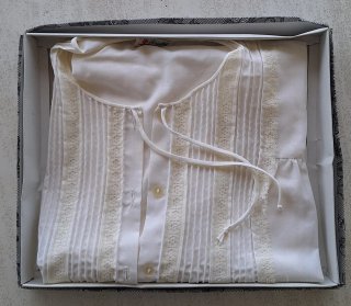 Camisón vintage blanco